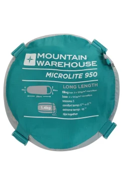Saco De Dormir Momia Media Estación Mountain Warehouse Microlite 950