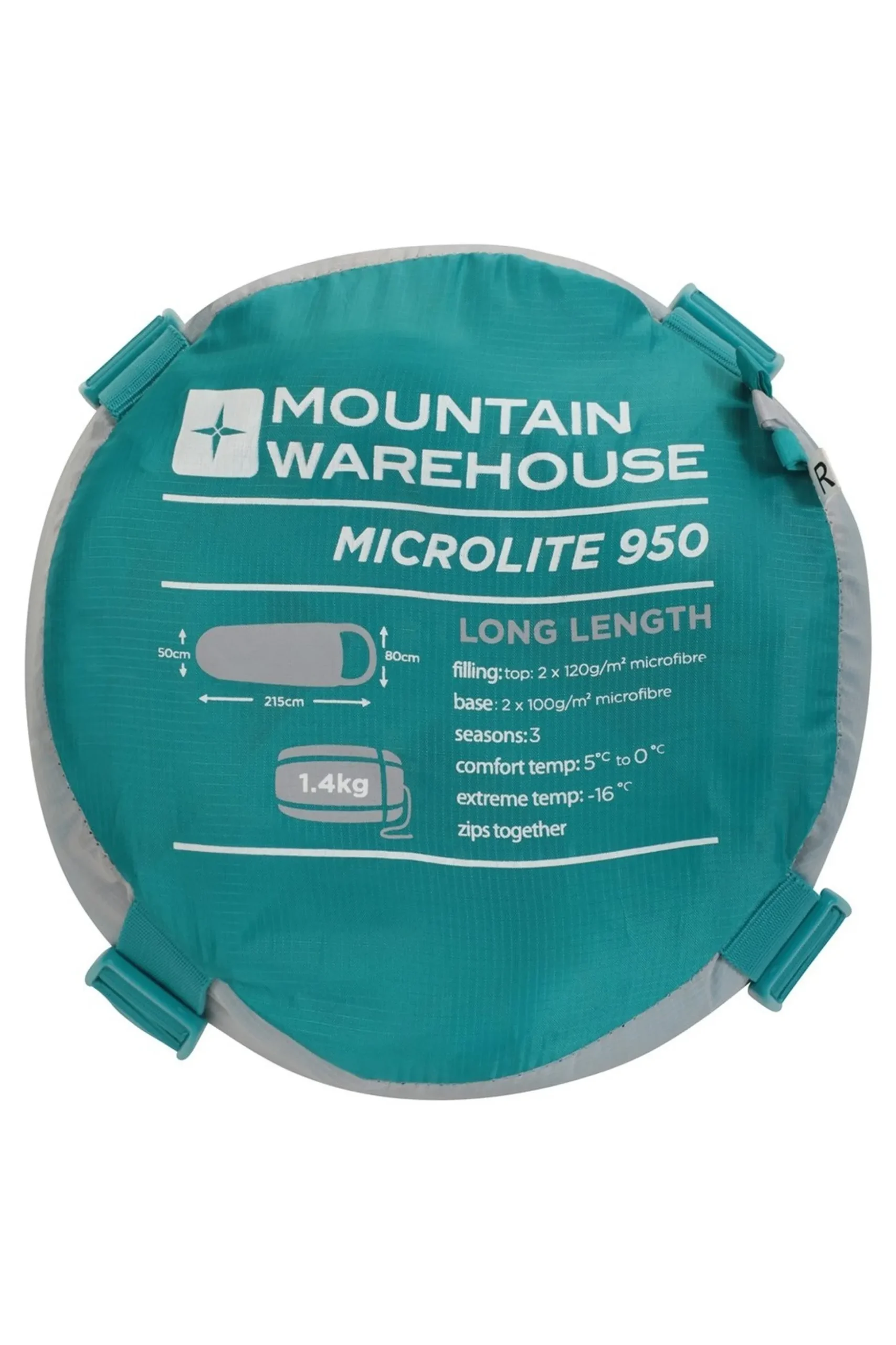 Saco De Dormir Momia Media Estación Mountain Warehouse Microlite 950