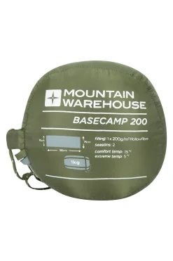 Saco De Dormir Verano Mountain Warehouse Basecamp 200