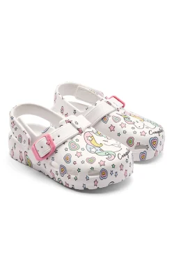 Sandalias Conguitos Zueco Fantasía Unicornio