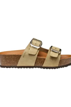 Sandalias De Cuero Geox D Brionia H