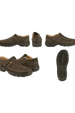 Sandalias Deportivas Zerimar De Piel Para Verano