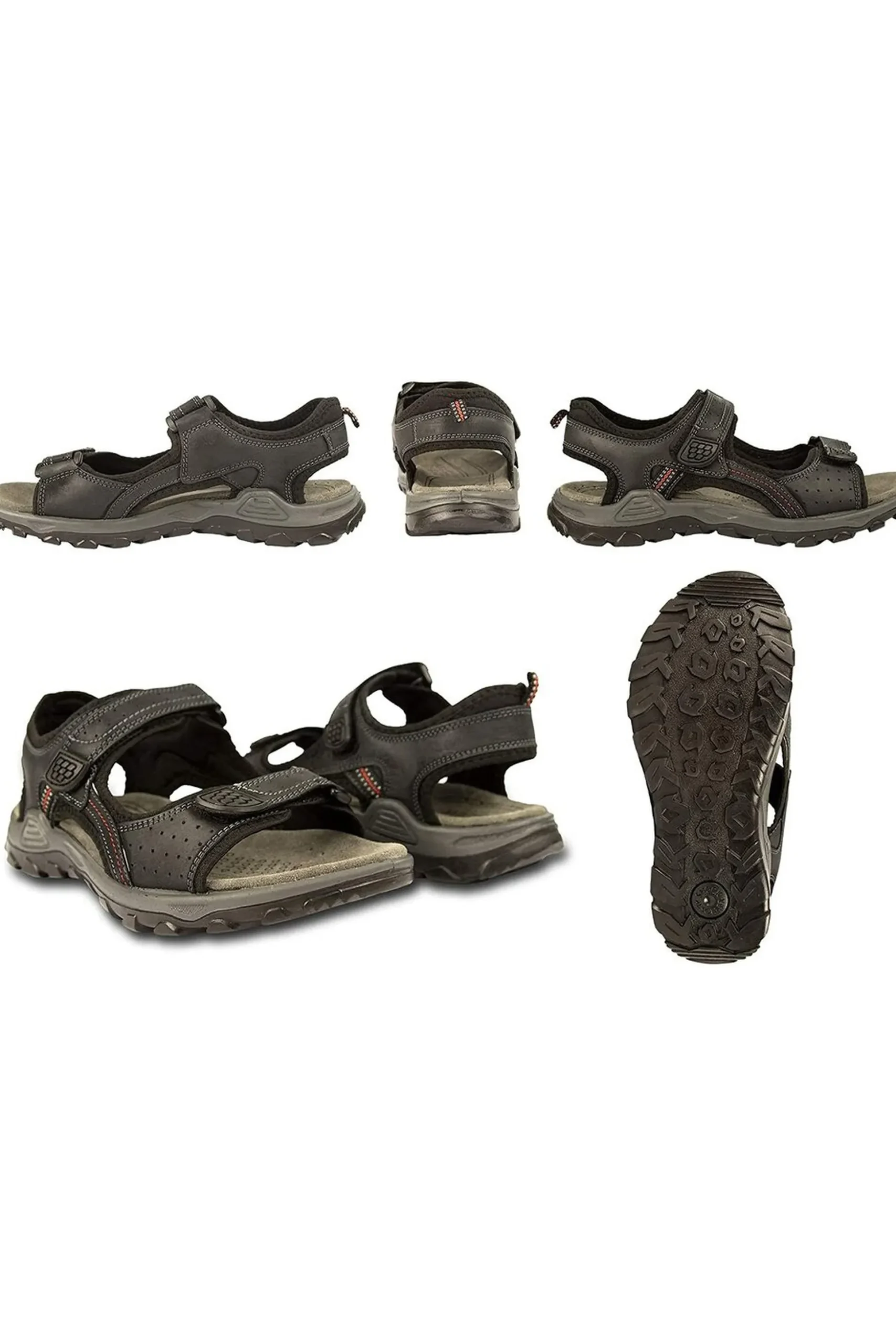 Sandalias De Senderismo Zerimar De Cuero