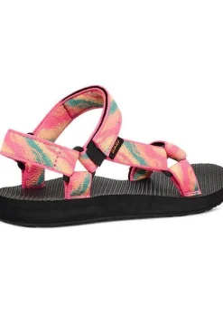 Sandalias Teva W Original Universal Magic Rosas De Mujer