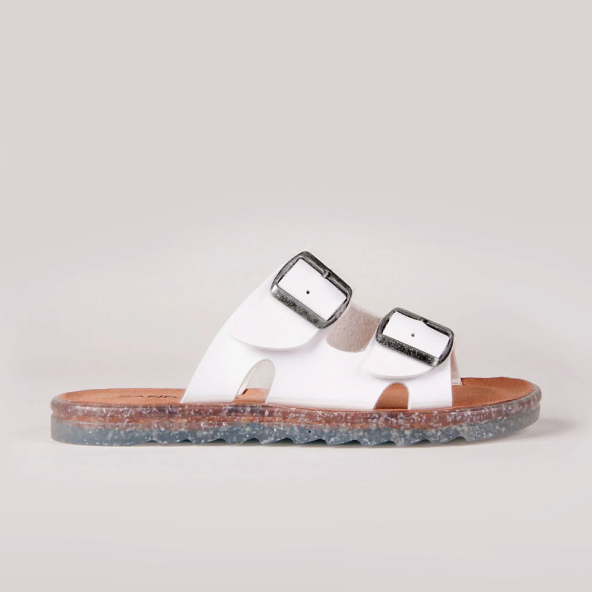 Sandalika Recycled Vegan Sia White