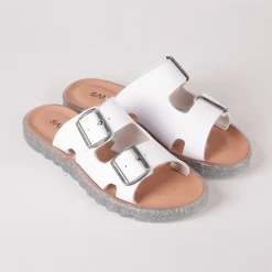Sandalika Recycled Vegan Sia White