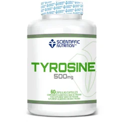 Scientiffic Nutrition L-tirosina 500 Mg. Ayuda A Quemar Las Grasas 60 Cápsulas