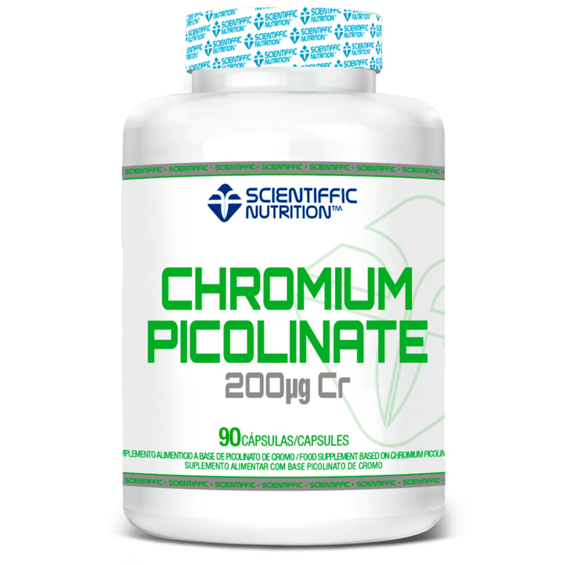 Scientiffic Nutrition Picolinato De Cromo Minerales 90 Cápsulas