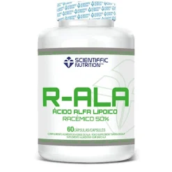 Scientiffic Nutrition R-ala ácido Alfa Lipoico Racemico ácido Graso 60 Cápsulas