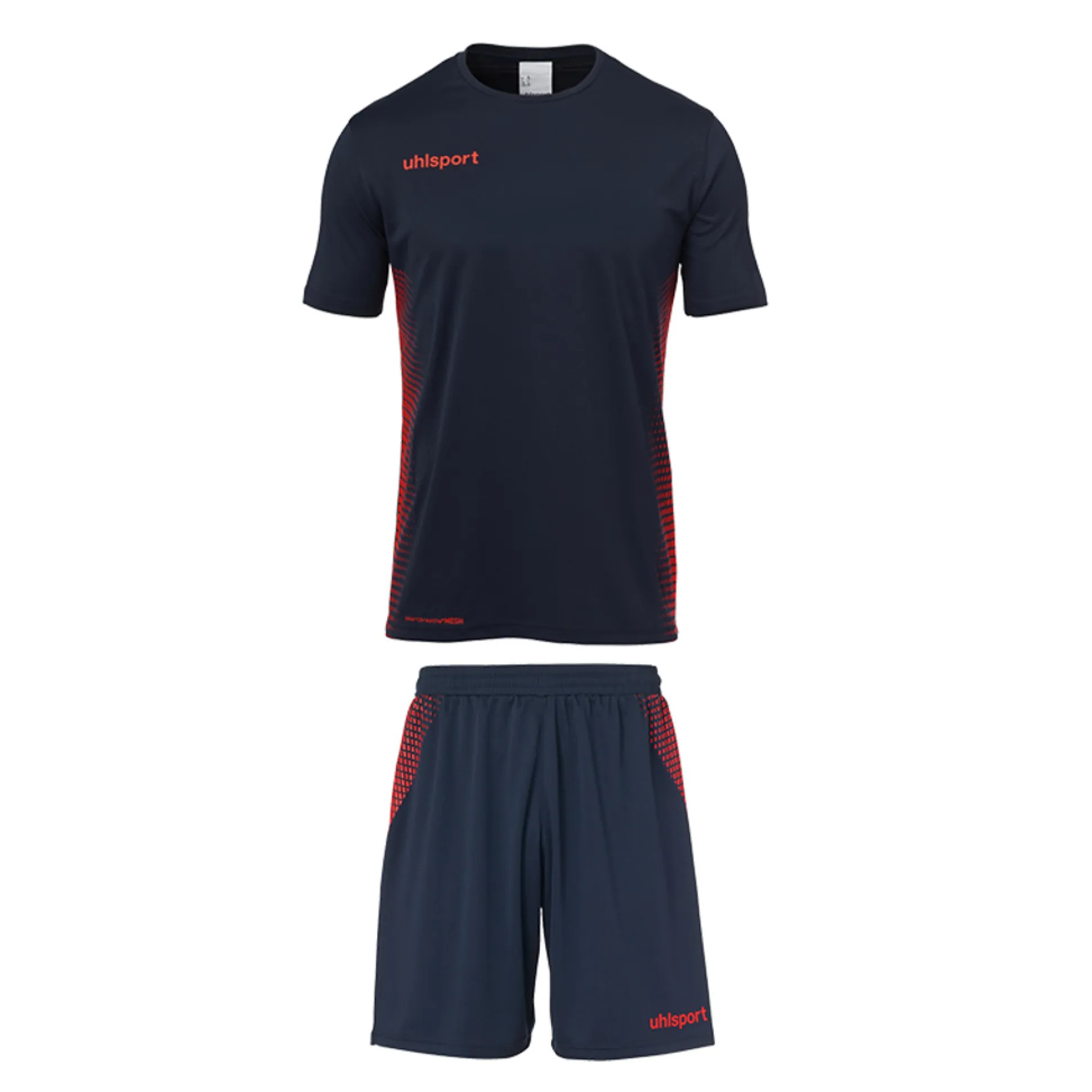 Score Kit Ss Marine/fluo Rot Uhlsport
