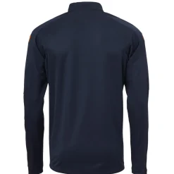 Score 1/4 Zip Top Marine/fluo Rot Uhlsport