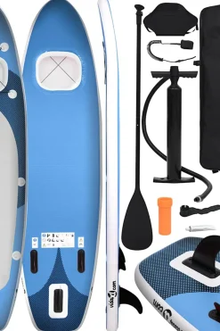 Set De Tabla De Paddle Surf Hinchable Vidaxl 360x81x10 CM