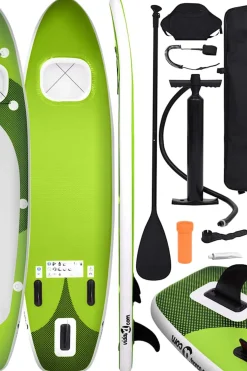 Set De Tabla De Paddle Surf Hinchable Vidaxl 330x76x10 CM