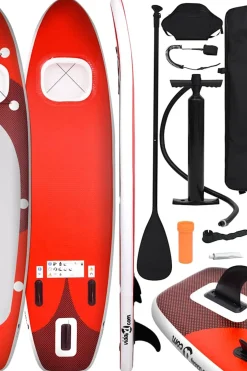 Set De Tabla De Paddle Surf Hinchable Vidaxl 300x76x10 CM