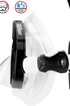 Set Gafas De Buceo Adulto C/tubo Y Aletas Aqua Sport