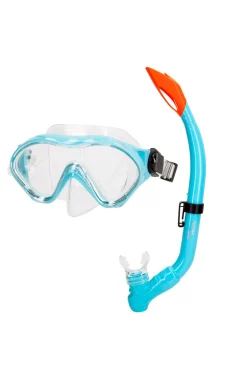 Set Gafas De Buceo Visión 150º Y Tubo Niños Aqua Sport