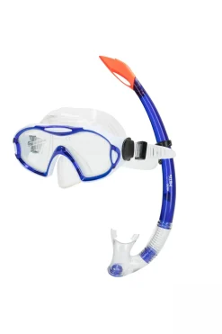 Set Gafas De Buceo Visión 150º Y Tubo Niños Aqua Sport