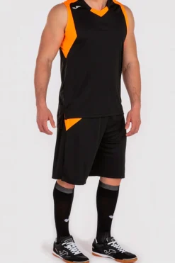 Set Joma Final Negro Naranja