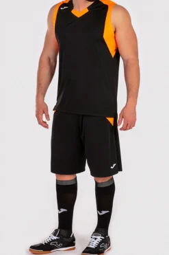 Set Joma Final Negro Naranja