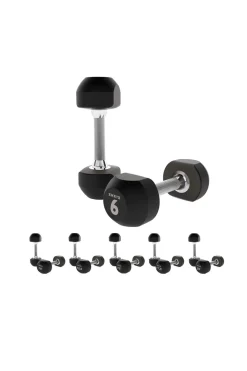 Set Mancuernas Amaya Nº4 Caucho