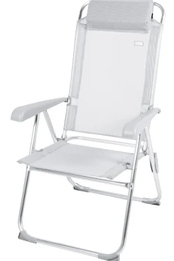 Silla Plegable Camping Antivuelco Y Multiposición C/cojín Aktive