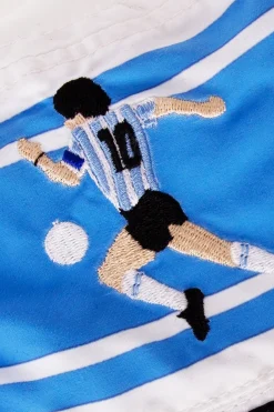 Sombrero De Pescador Maradona X Copa Argentina Bordado