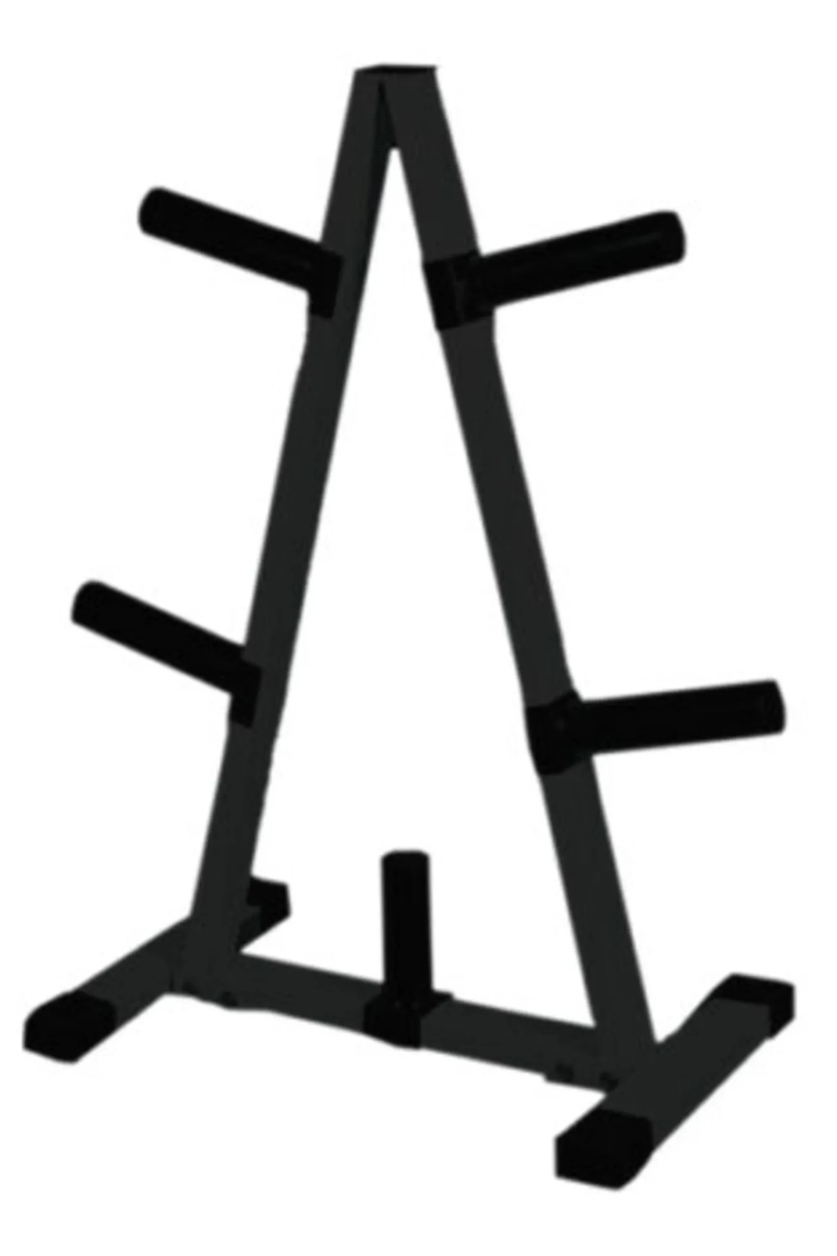 Soporte Estante Discos Olímpicos 50 MM Fitness Negro