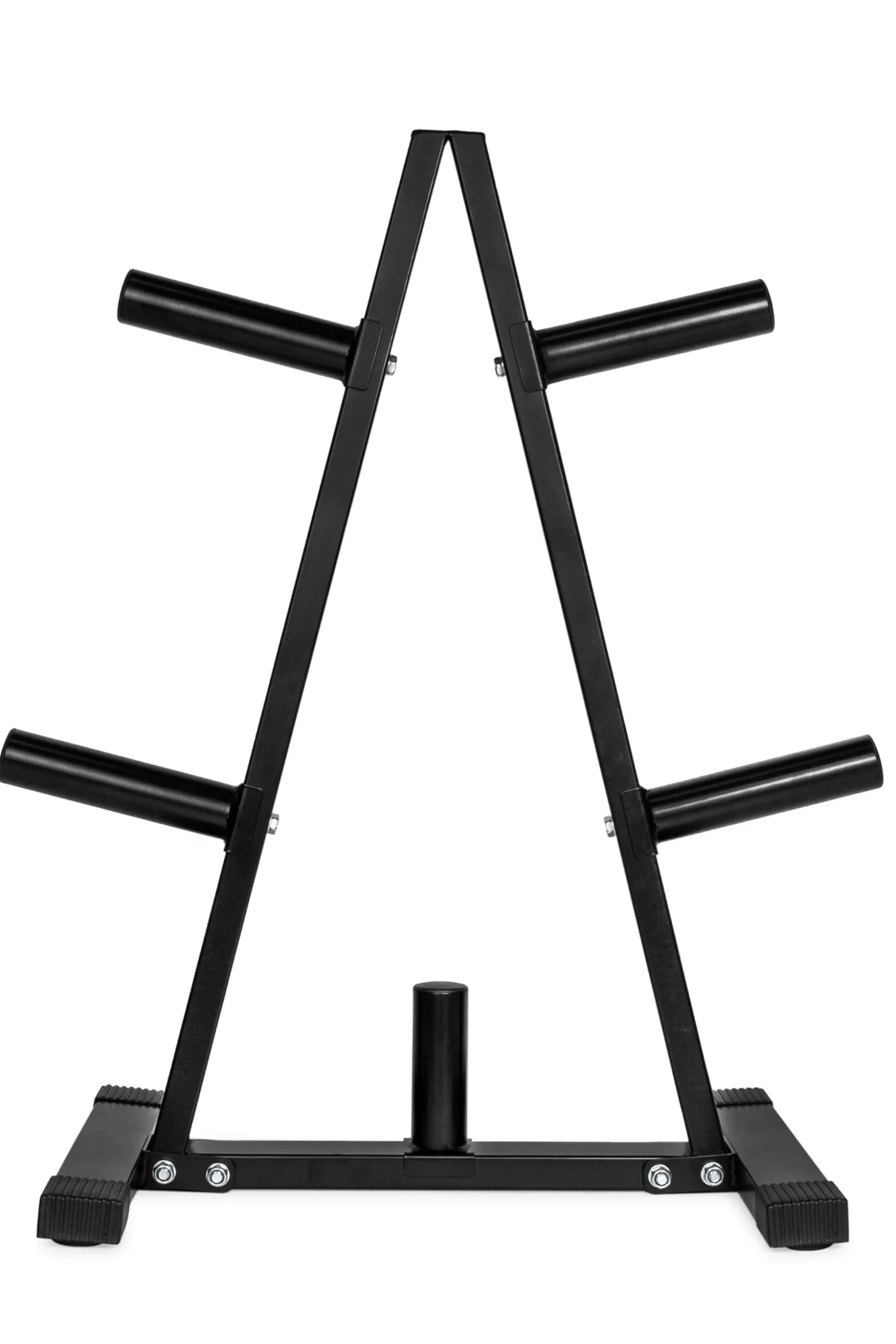 Soporte Estante Discos Olímpicos 50 MM Fitness Negro