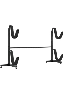 Soporte Para 2 Kayaks Acero Vidaxl 250x57x127,5 CM