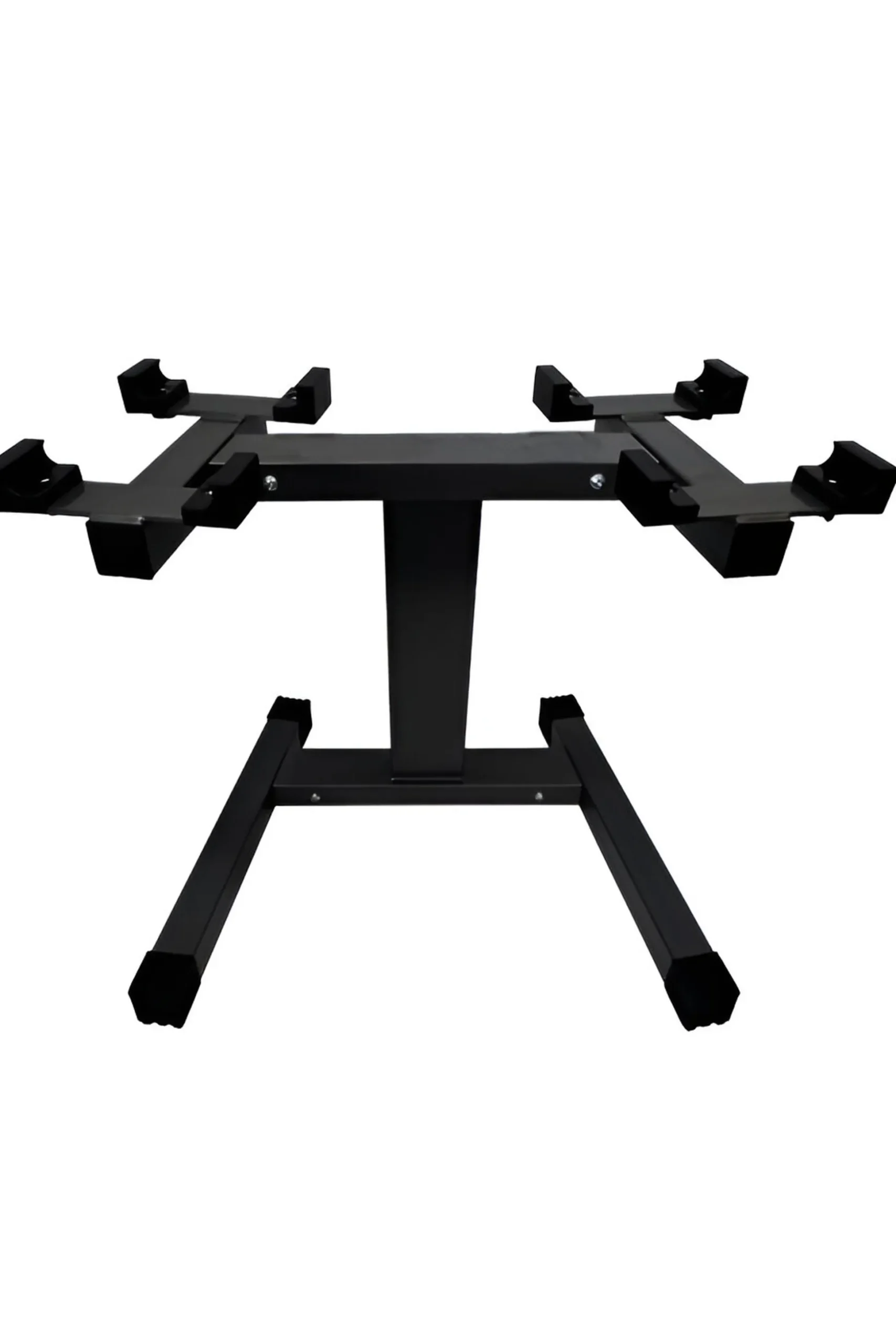 Soporte Para Mancuernas Ajustables De Hasta 32 Kg Negro