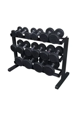 Soporte Para Mancuernas Bodysolid 3 Racks