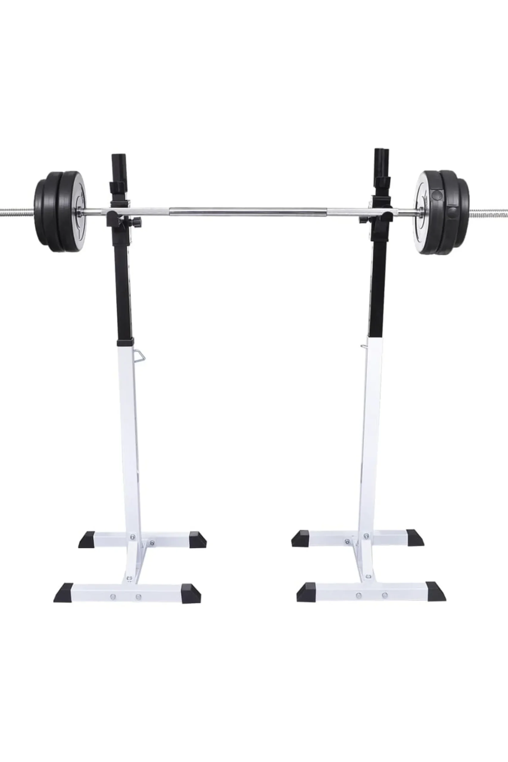 Soporte Para Sentadillas Con Barra Y Mancuernas Vidaxl 30,5 Kg