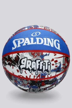 Spalding Blue Red Graffiti