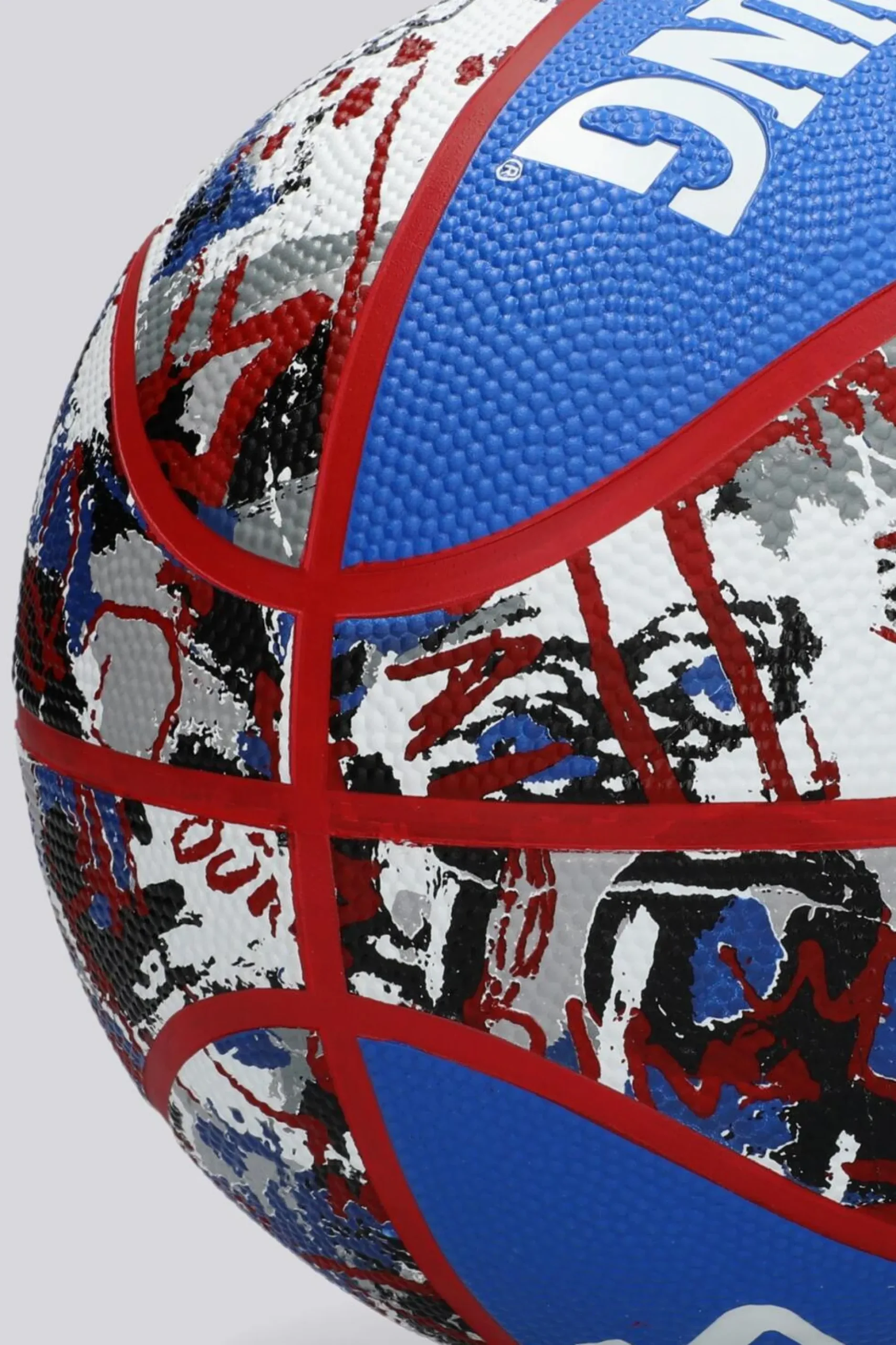 Spalding Blue Red Graffiti
