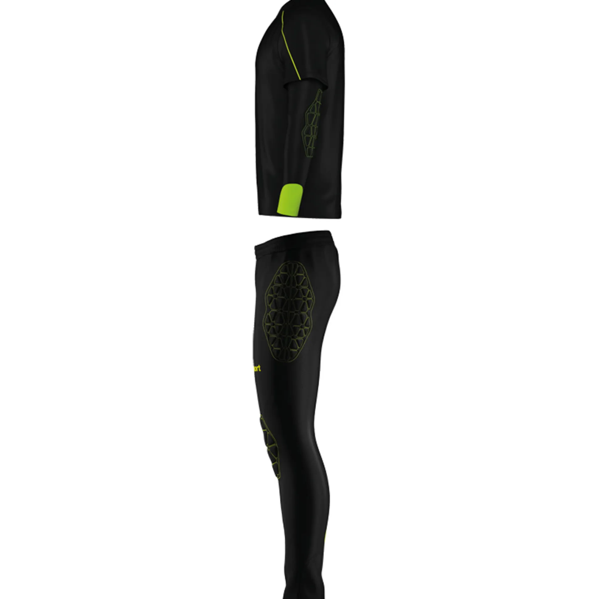 Stream 22 Torwart-set Junior Black Uhlsport