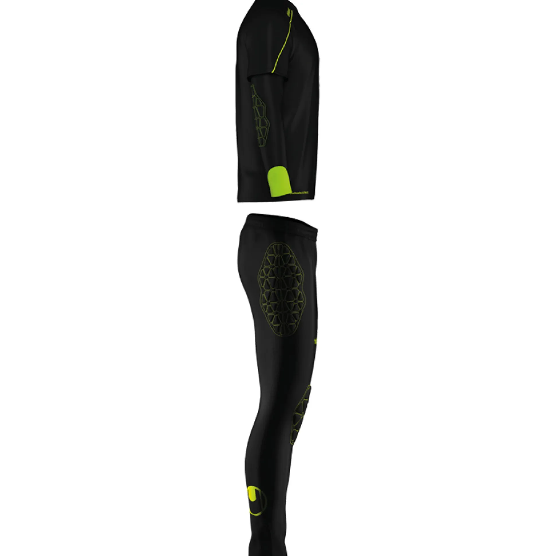 Stream 22 Torwart-set Junior Black Uhlsport