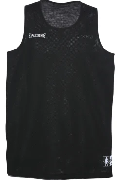 Street Reversible Tank Top Gris Melange/negro Spalding