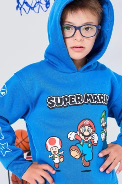 Sudadera Capucha Super Mario