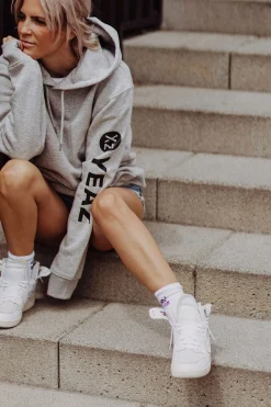 Sudadera Con Capucha Gris Cielo (Unisex) Yeaz Cushy