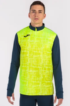 Sudadera Joma Elite VIII Marino Amarillo Flúor