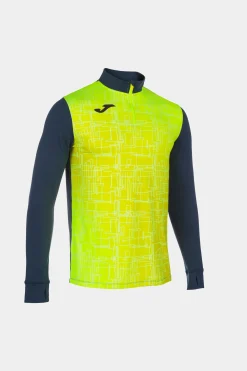 Sudadera Joma Elite VIII Marino Amarillo Flúor