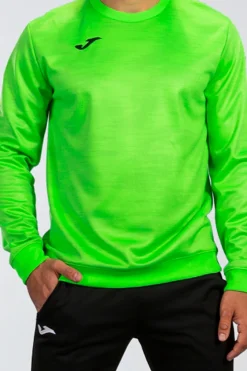 Sudadera Joma Grafity Verde Flúor