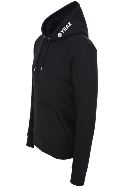 Sudadera Negra Con Capucha Ink (Unisex) Yeaz Cushy