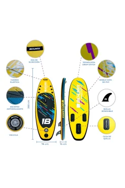 Tabla Paddle Surf Be Wave Kids 8.6