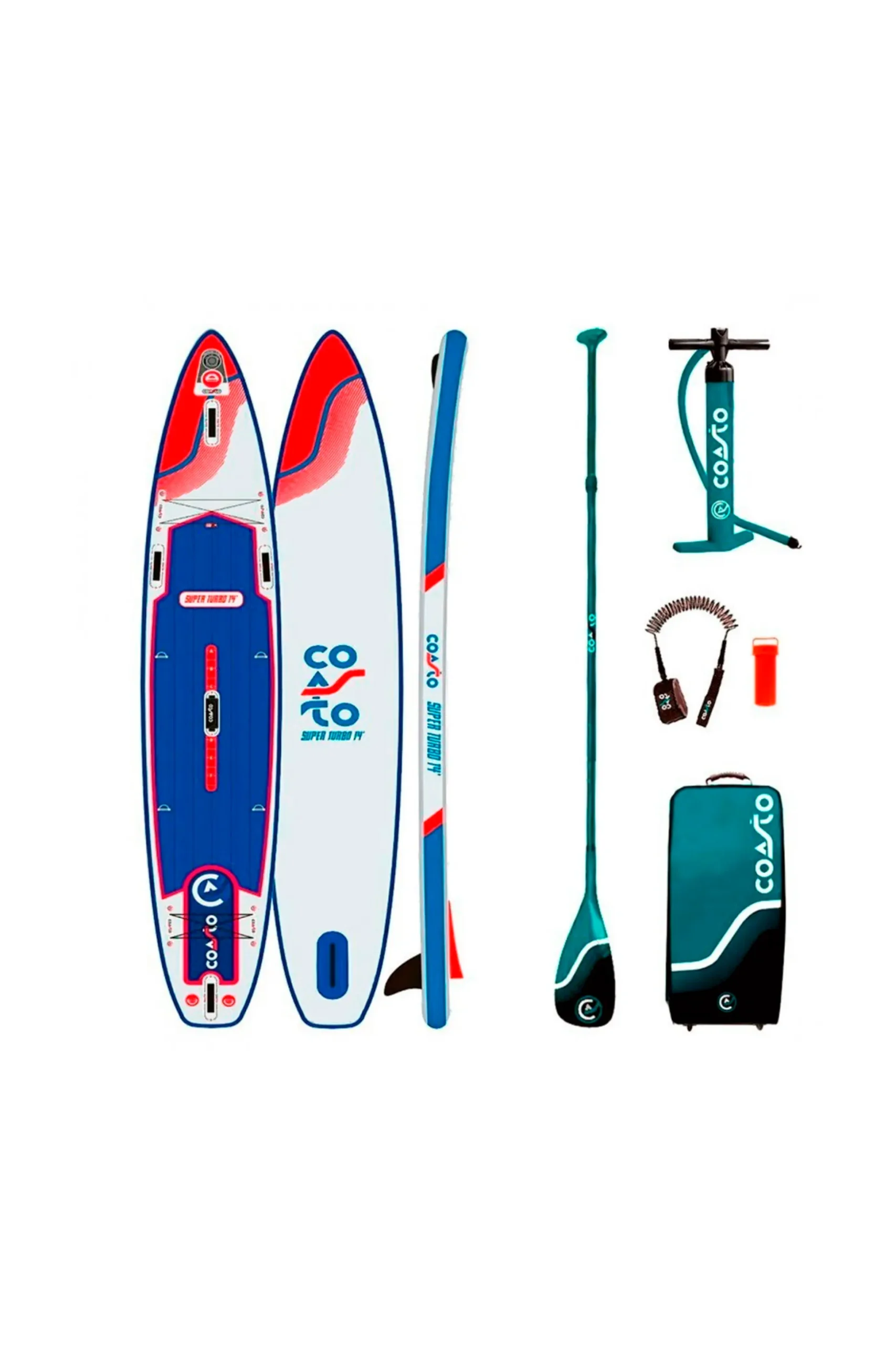Tabla Paddle Surf Hinchable Coasto Super Turbo 14'