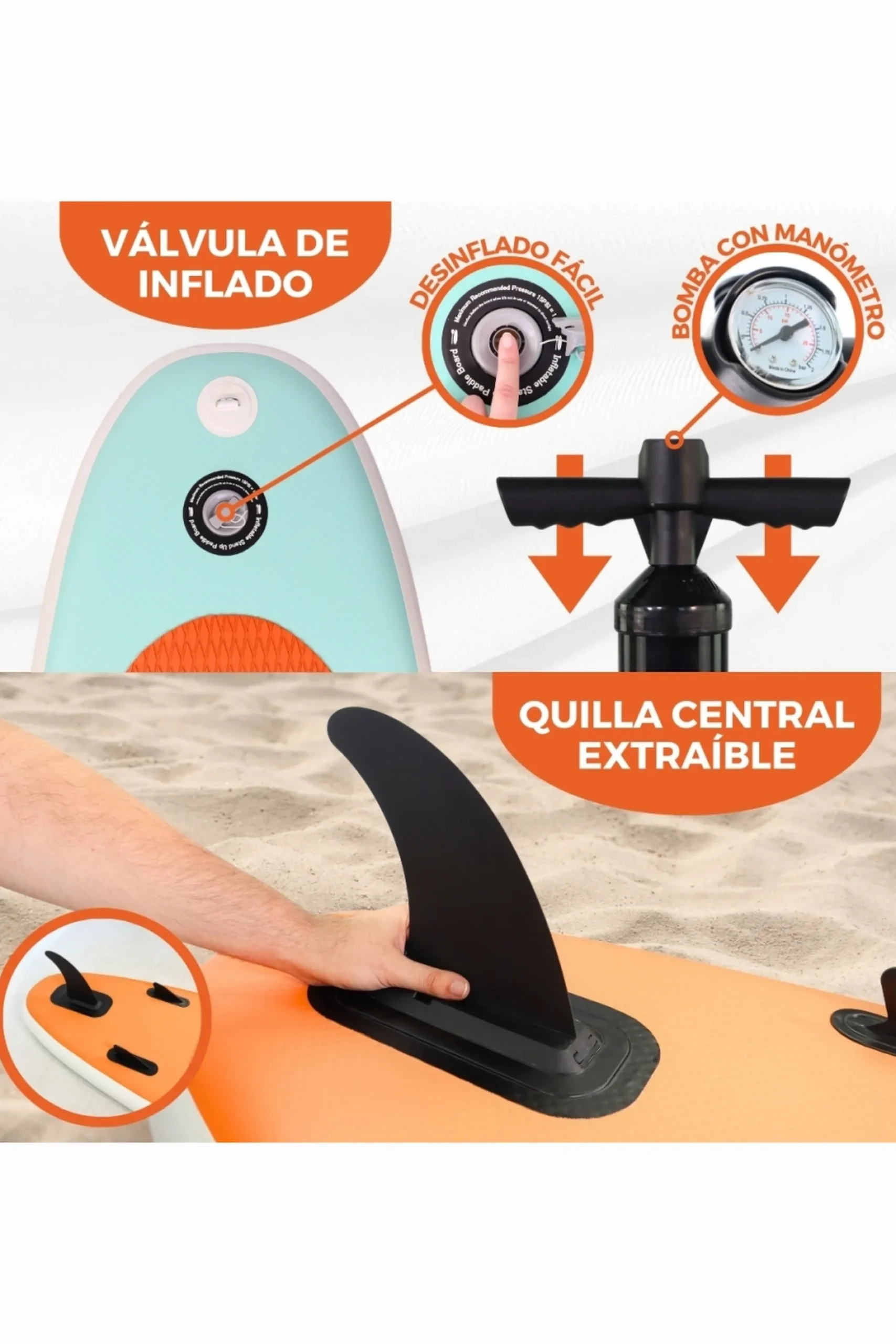 Tabla Paddle Surf Hinchable Mobiclinic Set Lilo