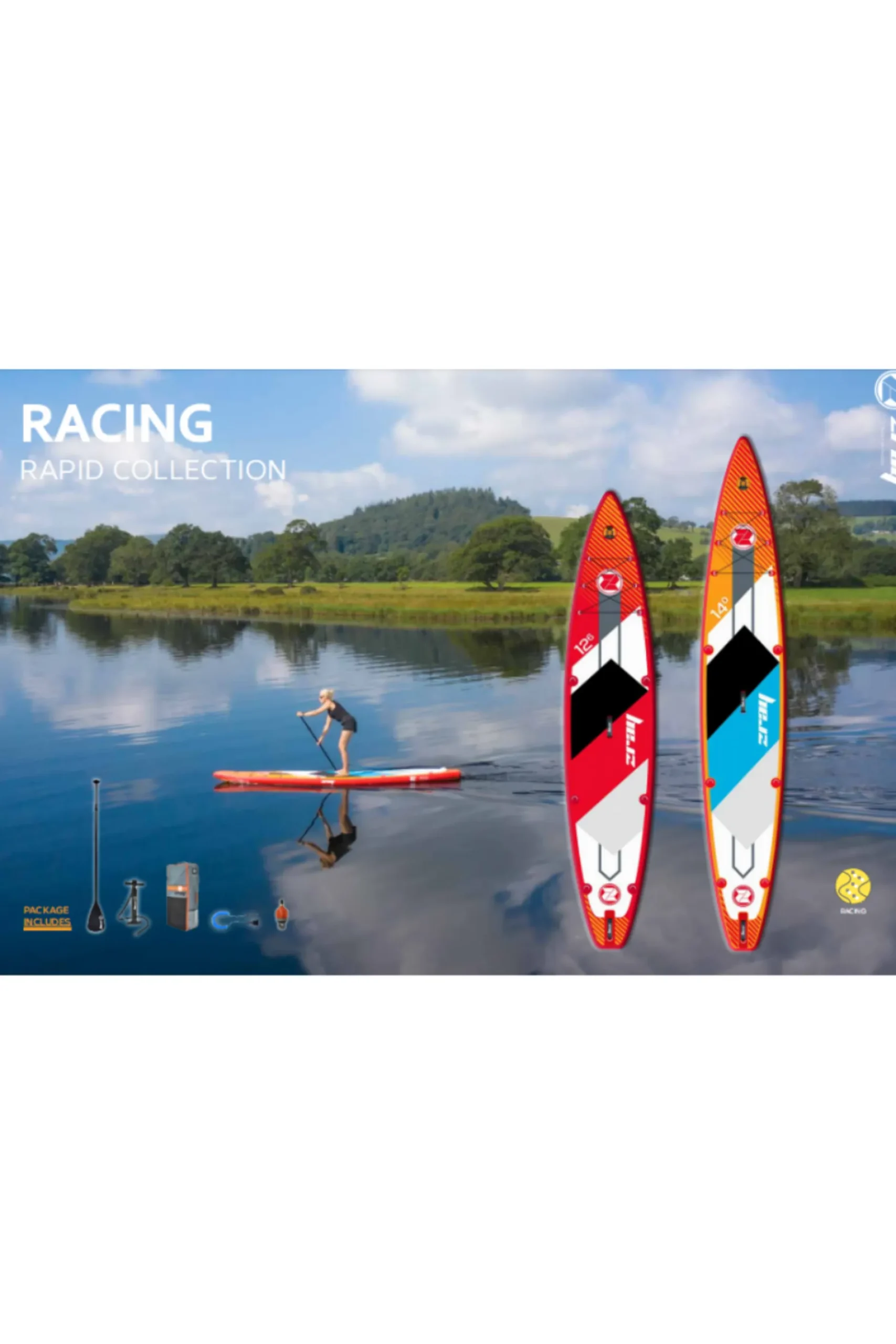 Tabla Paddle Surf Hinchable Zray Race 2 Pro 14'