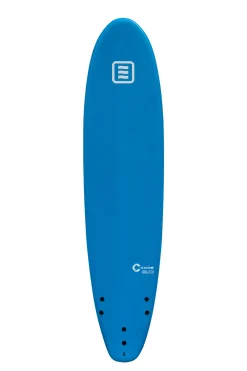 Tabla Surf Waterfall Core 8' Azul + Leash + Quillas