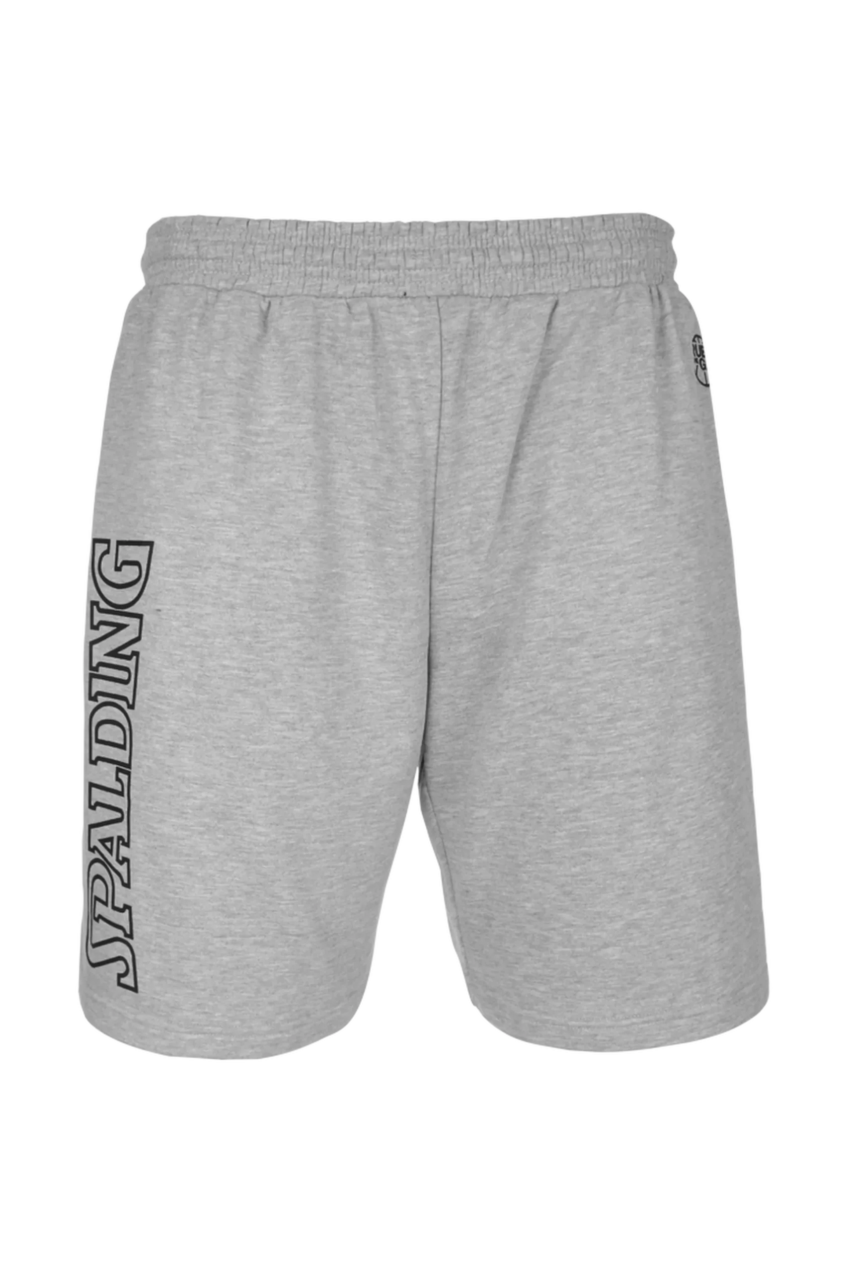 Team II Shorts Gris Melange Spalding