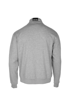 Team II Zipper Jacket Gris Melange Spalding